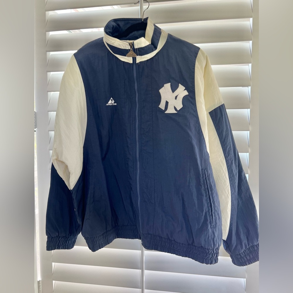 Vintage New York Yankees 90's Apex One Large puffy jacket